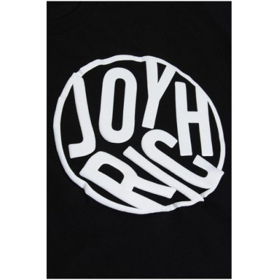 JOY RICH Logo 纹章 T-Shirt 黑/白色